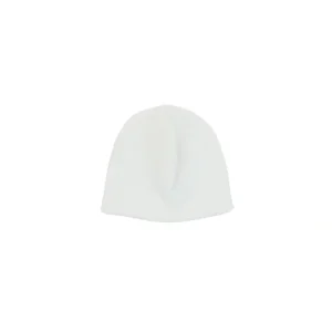 Solid Beanie, White - CaringForTots - Professional Baby and Children's Products | Caring for Growth, Caring for Every Moment* Layette