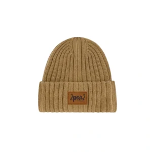Solid Knit Hat Pacane Beige - CaringForTots - Professional Baby and Children's Products | Caring for Growth, Caring for Every Moment* Outdoor Accessories