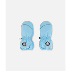 Solid Mittens Air Blue by Deux par Deux - CaringForTots - Professional Baby and Children's Products | Caring for Growth, Caring for Every Moment* Winter Accessories