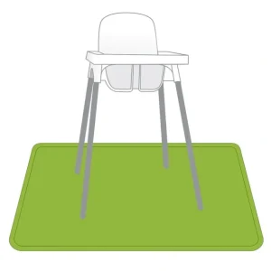 Solid Ribbit Minimalist Splash Mat - A Waterproof Catch-all For Highchair Spills And More! Sale - CaringForTots - Professional Baby and Children's Products | Caring for Growth, Caring for Every Moment* All Products