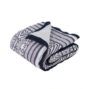 Southside Blue Cotton Quilt - CaringForTots - Professional Baby and Children's Products | Caring for Growth, Caring for Every Moment* Baby Blankets