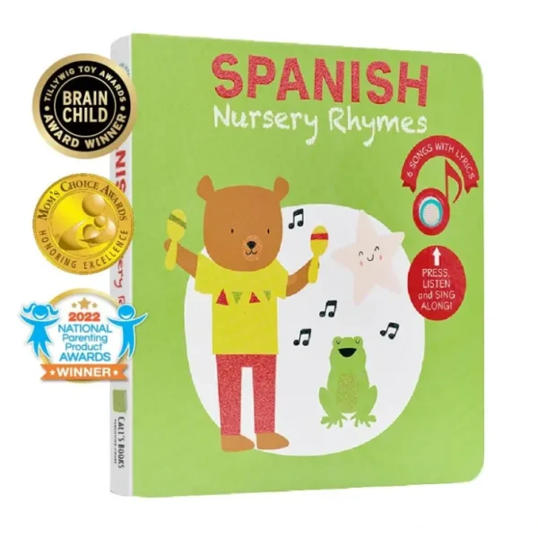 Spanish Nursery Rhymes - La Vaca Lola - CaringForTots - Professional Baby and Children's Products | Caring for Growth, Caring for Every Moment* Sound Books