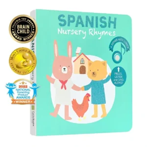 Spanish Nursery Rhymes - Las Ruedas del Autobs - CaringForTots - Professional Baby and Children's Products | Caring for Growth, Caring for Every Moment* Sound Books