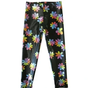 Sparkle Leggings - Rainbow Smiley - CaringForTots - Professional Baby and Children's Products | Caring for Growth, Caring for Every Moment* Clothing