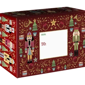 Sparkling Nutcracker Small Christmas Printed Gift Mailing Boxes - CaringForTots - Professional Baby and Children's Products | Caring for Growth, Caring for Every Moment* Mailing Boxes