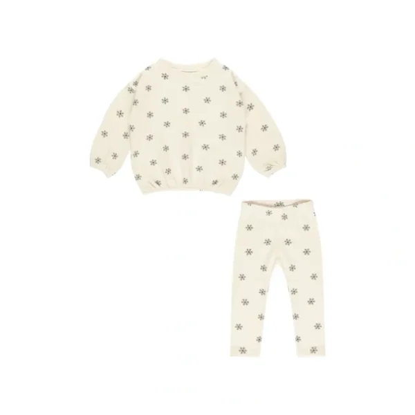 Clothing | Spongey Knit Set - Daisy - CaringForTots - Professional Baby and Children's Products | Caring for Growth, Caring for Every Moment