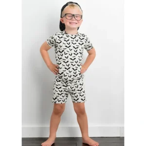 Spooky Bats Dream Short Set - CaringForTots - Professional Baby and Children's Products | Caring for Growth, Caring for Every Moment* The Dream Short Set