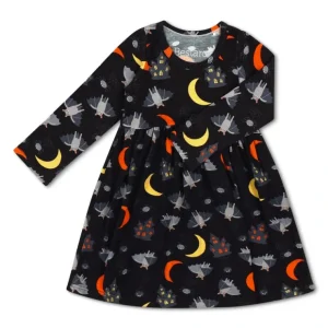 Spooky Nights Dress - CaringForTots - Professional Baby and Children's Products | Caring for Growth, Caring for Every Moment* Dresses - Long Sleeve