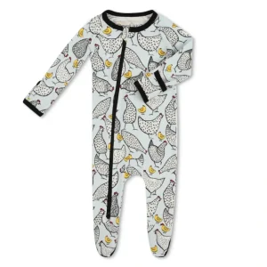 Spring Chicken Footie - CaringForTots - Professional Baby and Children's Products | Caring for Growth, Caring for Every Moment* Footie Pajamas