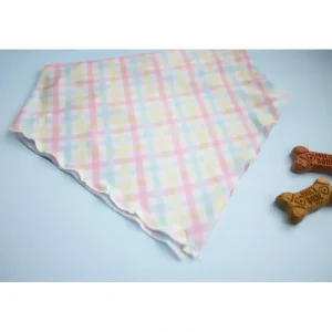 Spring Gingham Dream Dog Bandana - CaringForTots - Professional Baby and Children's Products | Caring for Growth, Caring for Every Moment* The Dream Dog Bib