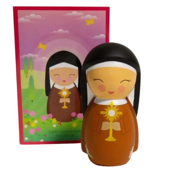 St. Clare Of Assisi Shining Light Doll - CaringForTots - Professional Baby and Children's Products | Caring for Growth, Caring for Every Moment* Dolls