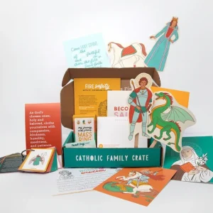 St. George, St. Catherine Of Siena & The Mass Crate - CaringForTots - Professional Baby and Children's Products | Caring for Growth, Caring for Every Moment* Crates