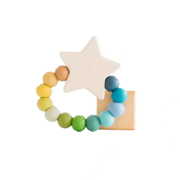 Star Charm Teether - CaringForTots - Professional Baby and Children's Products | Caring for Growth, Caring for Every Moment* Teethers