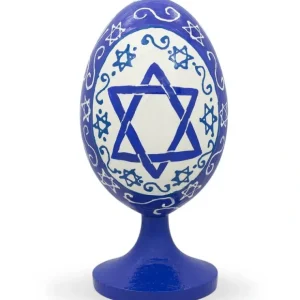 Star Of David Jewish Wooden Figurine 4.7 Inches - CaringForTots - Professional Baby and Children's Products | Caring for Growth, Caring for Every Moment* Religious