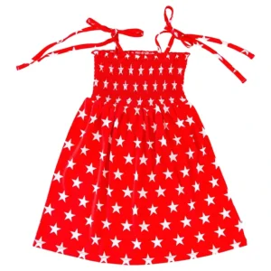 Star Smocked Birdie Dress - CaringForTots - Professional Baby and Children's Products | Caring for Growth, Caring for Every Moment* Dresses
