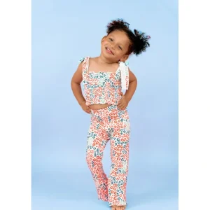 Star Spangled & Sassy Dream Smocked Flare Set - CaringForTots - Professional Baby and Children's Products | Caring for Growth, Caring for Every Moment* The Dream Smocked Flare Set