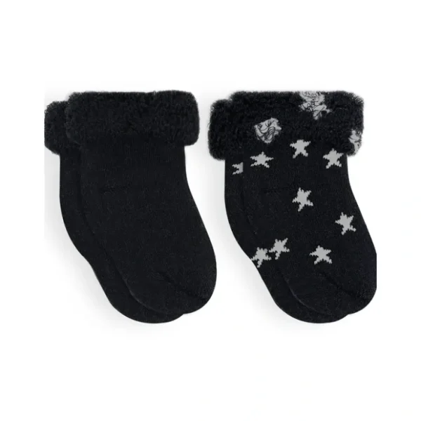Star Terry Baby Socks - Two Pair Set - CaringForTots - Professional Baby and Children's Products | Caring for Growth, Caring for Every Moment* Clothing