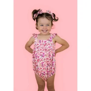 Stay Wild Cowgirl Dream Bubble Romper - CaringForTots - Professional Baby and Children's Products | Caring for Growth, Caring for Every Moment* Rompers - Bubble