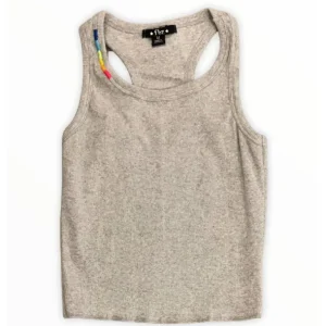 Clothing | Stitched Up Tank - Heather Grey - CaringForTots - Professional Baby and Children's Products | Caring for Growth, Caring for Every Moment