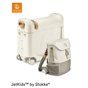 Stokke JetKids Travel Bundle - Full Moon - CaringForTots - Professional Baby and Children's Products | Caring for Growth, Caring for Every Moment* Children's Luggage