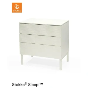 Stokke Sleepi Dresser - White - CaringForTots - Professional Baby and Children's Products | Caring for Growth, Caring for Every Moment* Chests