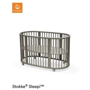 Stokke Sleepi V3 Bed - Hazy Grey - CaringForTots - Professional Baby and Children's Products | Caring for Growth, Caring for Every Moment* Cot Beds