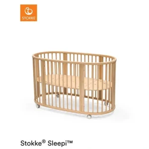 Stokke Sleepi V3 Bed - Natural - CaringForTots - Professional Baby and Children's Products | Caring for Growth, Caring for Every Moment* Cot Beds