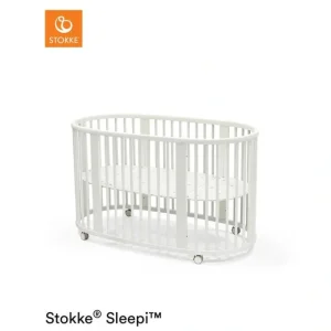 Stokke Sleepi V3 Bed - White - CaringForTots - Professional Baby and Children's Products | Caring for Growth, Caring for Every Moment* Cot Beds