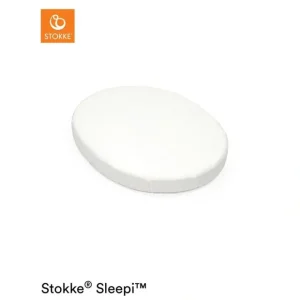 Stokke Sleepi V3 Mini Fitted Sheet - White - CaringForTots - Professional Baby and Children's Products | Caring for Growth, Caring for Every Moment* Sheets