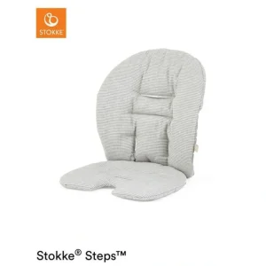 Stokke Steps Chair Baby Set Cushion - Nordic Grey - CaringForTots - Professional Baby and Children's Products | Caring for Growth, Caring for Every Moment* Highchair Accessories