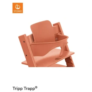 Stokke Tripp Trapp Baby Set - Terracotta - CaringForTots - Professional Baby and Children's Products | Caring for Growth, Caring for Every Moment* Highchair Accessories