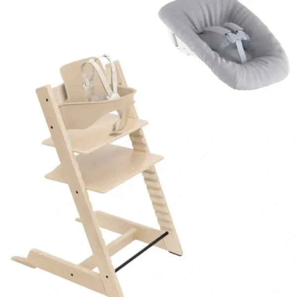 Stokke Tripp Trapp High Chair with Newborn Set - CaringForTots - Professional Baby and Children's Products | Caring for Growth, Caring for Every Moment* High Chairs