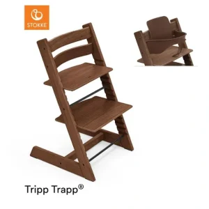 Stokke Tripp Trapp Highchair - Warm Brown - CaringForTots - Professional Baby and Children's Products | Caring for Growth, Caring for Every Moment* Highchairs