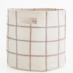 Storage Basket Mesh Lace - Pecan - CaringForTots - Professional Baby and Children's Products | Caring for Growth, Caring for Every Moment* Storage Basket