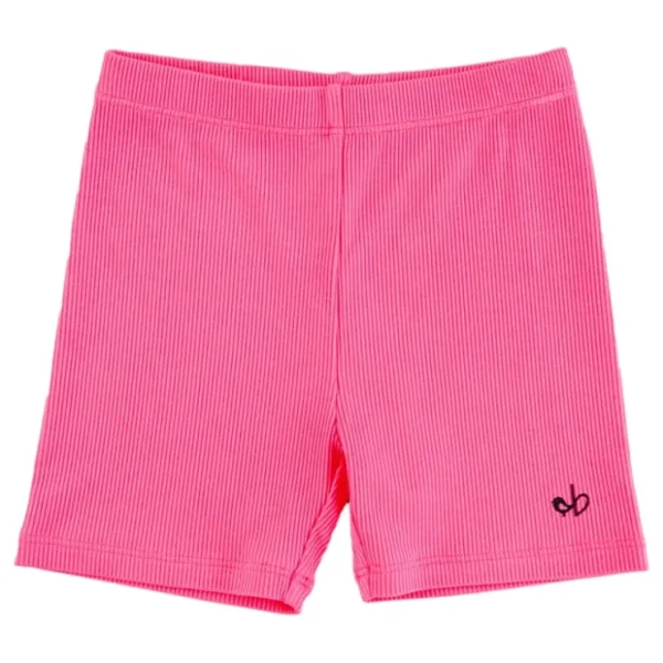Strawberry Ribbed Biker Shorts - CaringForTots - Professional Baby and Children's Products | Caring for Growth, Caring for Every Moment* Pants