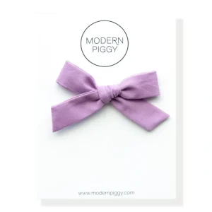 Striking Purple | Hand-tied Bow - CaringForTots - Professional Baby and Children's Products | Caring for Growth, Caring for Every Moment* Hand-tied bow