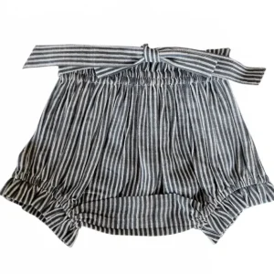 Striped Cotton Woven Baby Shorts - CaringForTots - Professional Baby and Children's Products | Caring for Growth, Caring for Every Moment* Clothing