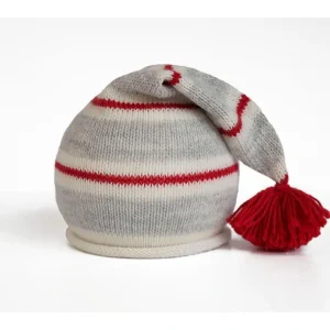 Striped Santa Hat - CaringForTots - Professional Baby and Children's Products | Caring for Growth, Caring for Every Moment* Baby Hats