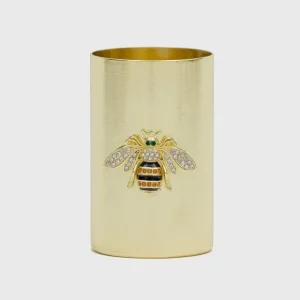 Stripey Bee Pot, Small - CaringForTots - Professional Baby and Children's Products | Caring for Growth, Caring for Every Moment* Decorative Pot