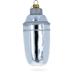Stylish Barman Cocktail Shaker - Blown Glass Christmas Ornament - CaringForTots - Professional Baby and Children's Products | Caring for Growth, Caring for Every Moment* Christmas Tree Ornaments