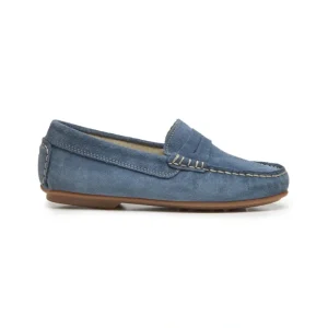Suede Penny Loafers In Blue - CaringForTots - Professional Baby and Children's Products | Caring for Growth, Caring for Every Moment* Loafers