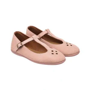Suede Tbar Rose - CaringForTots - Professional Baby and Children's Products | Caring for Growth, Caring for Every Moment* Shoes