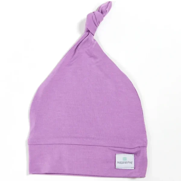 Sugar Plum Top Knot Hat - CaringForTots - Professional Baby and Children's Products | Caring for Growth, Caring for Every Moment* Clothing