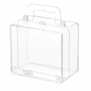 Suitcase Shaped Acrylic Candy Boxes 24 Pack 2.55"x1.96"x1.18" - CaringForTots - Professional Baby and Children's Products | Caring for Growth, Caring for Every Moment* Cute candy boxes