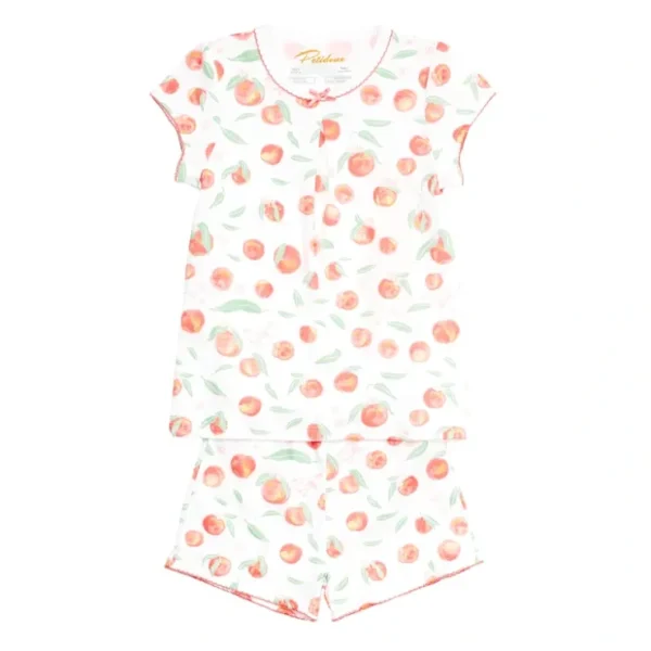 Summer Peaches Pajamas - CaringForTots - Professional Baby and Children's Products | Caring for Growth, Caring for Every Moment* Pajamas - Long Set
