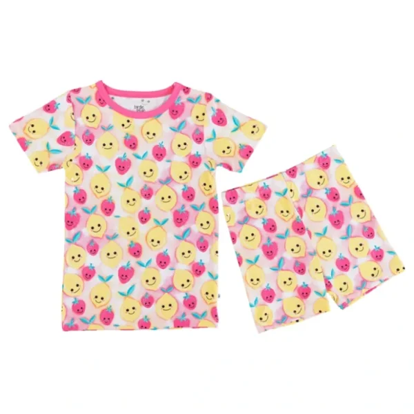 Summer 2-piece Pajamas : With Faces - CaringForTots - Professional Baby and Children's Products | Caring for Growth, Caring for Every Moment* PAJAMA SET
