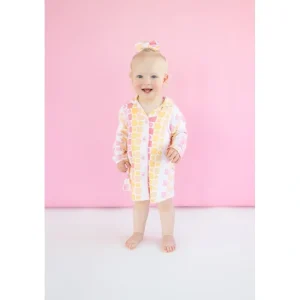 Summer Sunset Checkers Girl's Dream Gown - CaringForTots - Professional Baby and Children's Products | Caring for Growth, Caring for Every Moment* Girl's Dream Gown