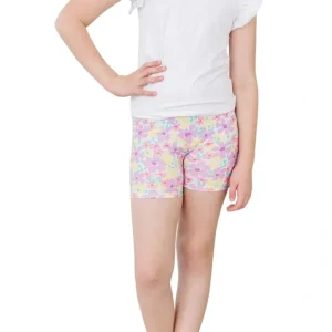 Summer Watercolor Twirl Shorts - CaringForTots - Professional Baby and Children's Products | Caring for Growth, Caring for Every Moment* Twirl Shorts