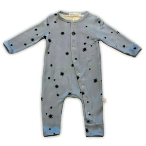 Clothing | Sunburst Blue One-Piece Snap - CaringForTots - Professional Baby and Children's Products | Caring for Growth, Caring for Every Moment