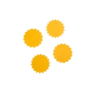 Sunburst Felt Cocktail Napkins | Set Of 4 - CaringForTots - Professional Baby and Children's Products | Caring for Growth, Caring for Every Moment* Napkins